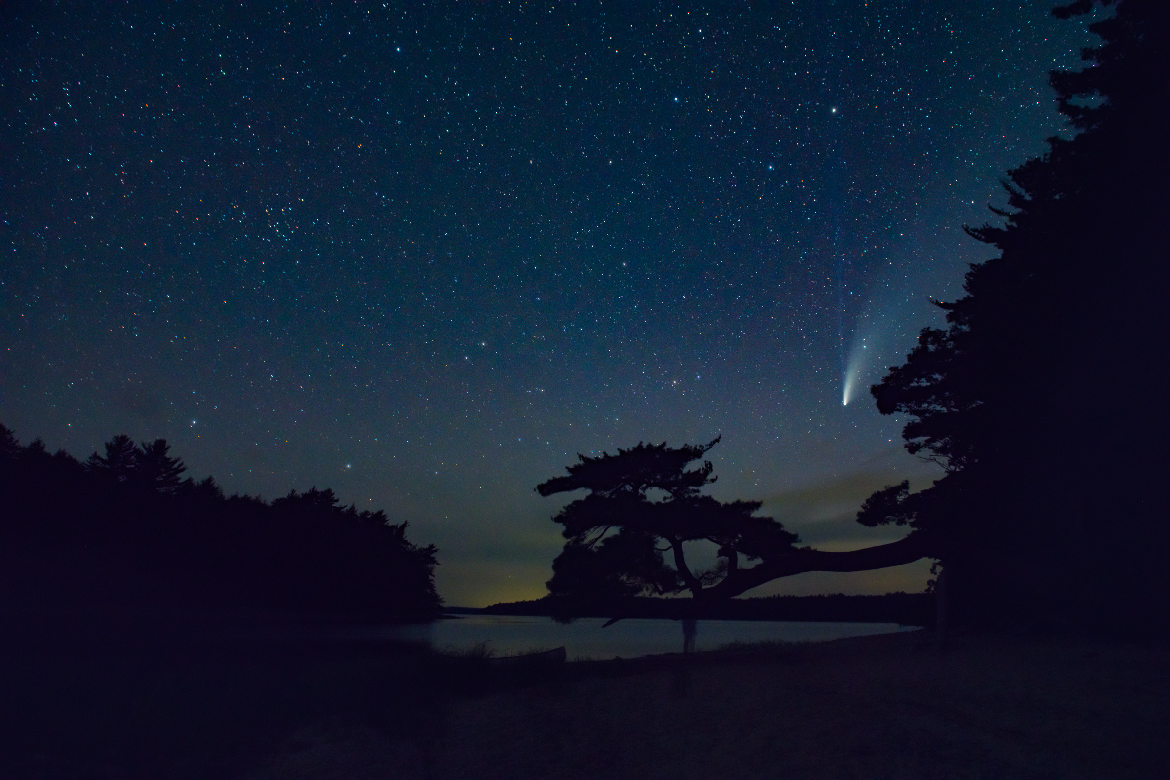 Peoples Choice Winner: 15 - Observing Comet NEOWISE in solitude - Jerry Black